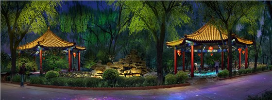 頤和府夜景規(guī)劃設計